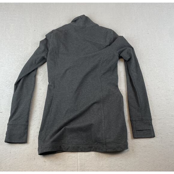 Lululemon Coast Easy Wrap Womens Sz 2-4 Jacket Heather Gray - Picture 7 of 10